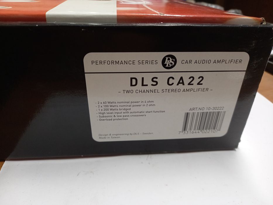Усилители DLS CA 22 и CA31