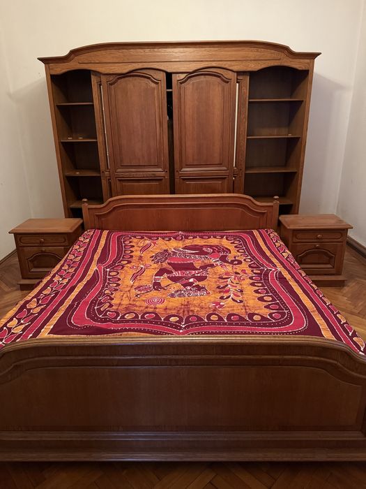 Mobila dormitor lemn masiv
