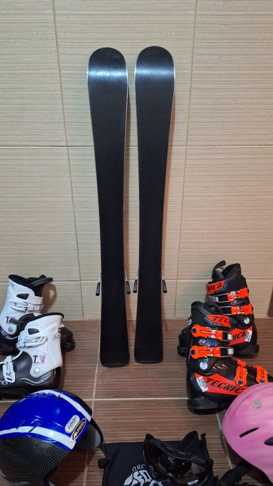 Set schiuri 90 cm-clapari - casca,bete ski