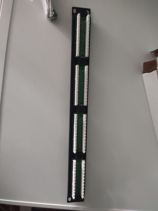 Патч панель, Коммутационная панель класса Д 1U