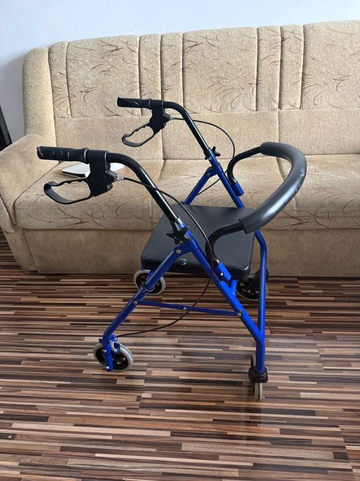 Cadru din aluminiu pliabil batrani dizabilitati (ca nou)