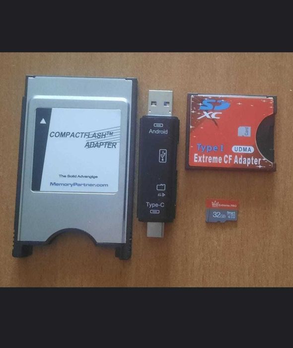 PCMCIA  Адаптер картридер CF CompactFlash Мерседес  Хонда
