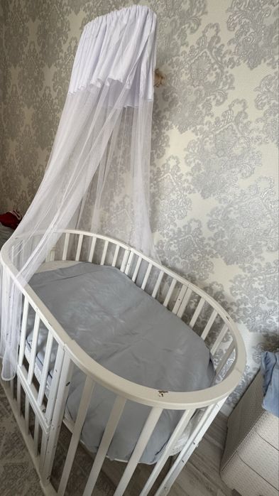 Детский кровать, овальная детская до 4,5лет