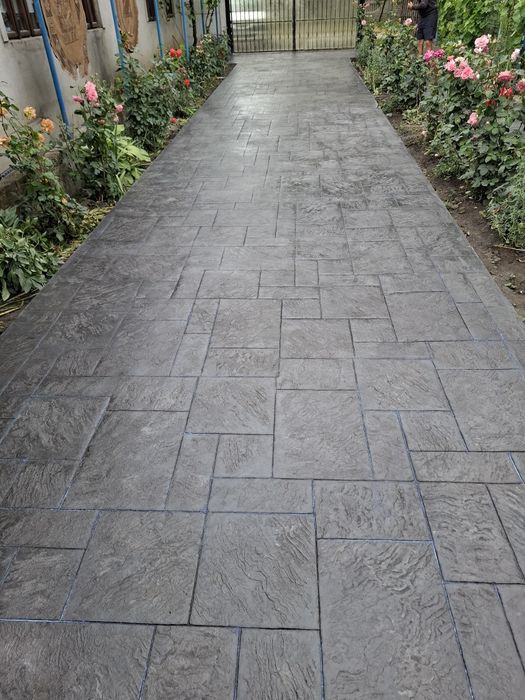 Beton amprentat!