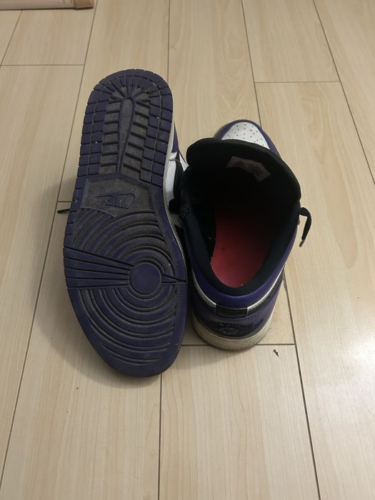 Nike Jordan 1 Low Court Purple White