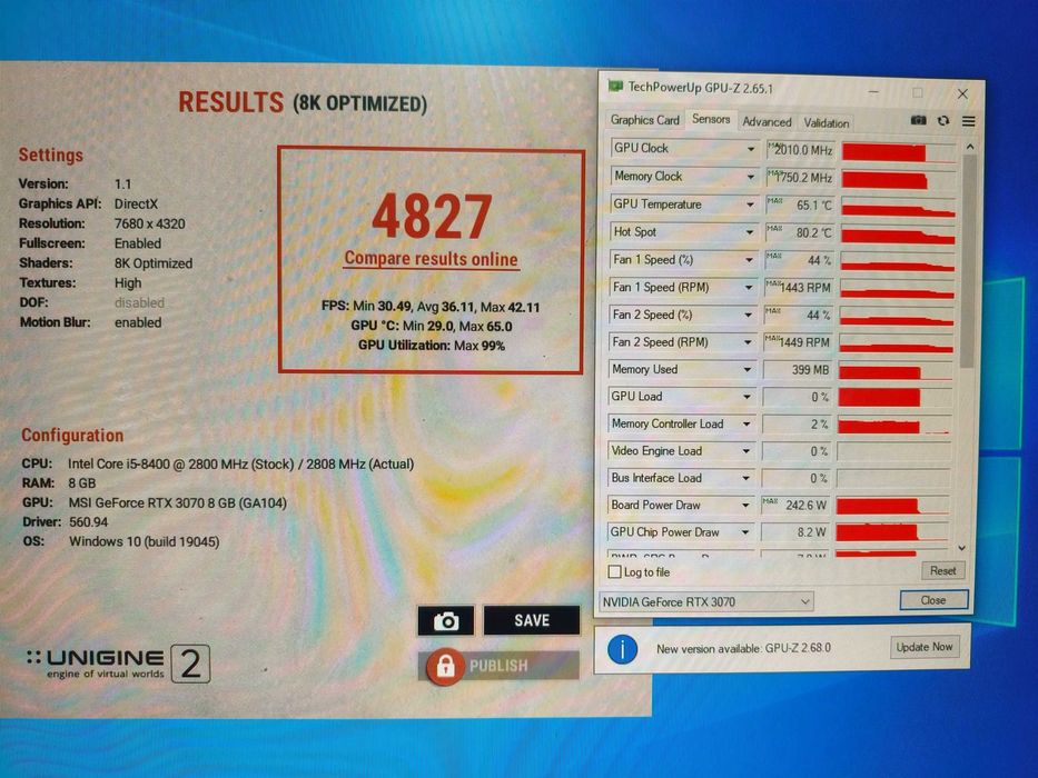 Видеокарта | RTX 3070