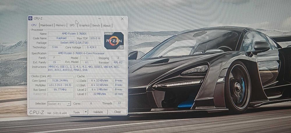 Мощно Геймърско PC Ryzen 5 7600X/32GB/1TB SSD/MSI RTX 4060/Гаранция