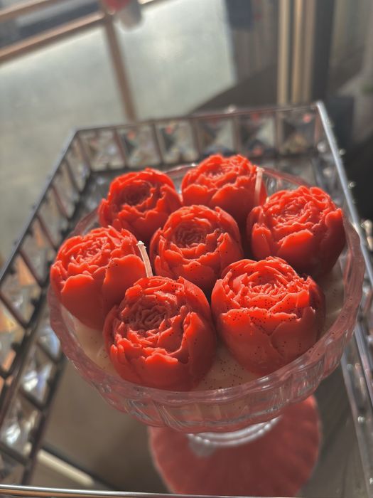 Ръчно изработени соеви свещи