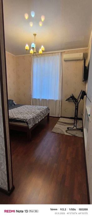 Квартира яккасарай высокопотолочка 2х комнатная