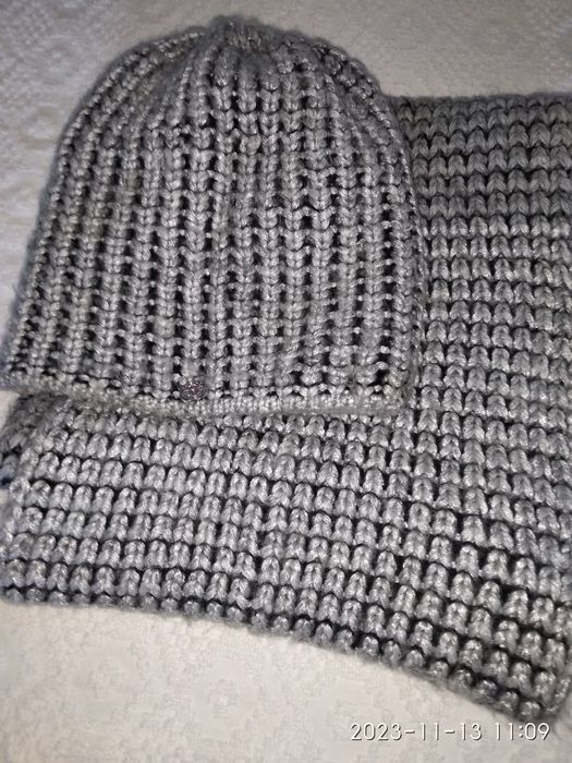 Шапка женская + снуд