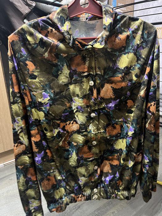 Винтажная рубашка из 100% полиэстера