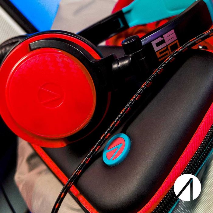 Геймърски слушалки кабел за зареждане кейс калъф за Nintendo Switch