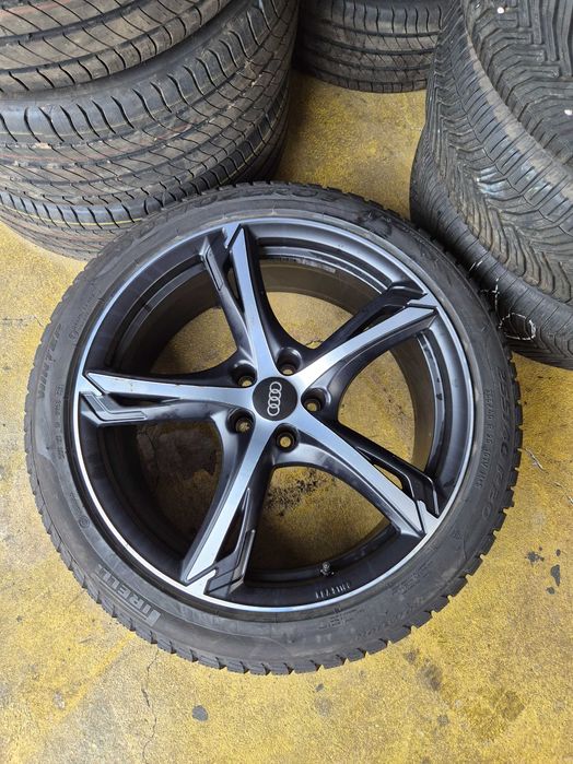 ROTI Jante + Anvelope IARNA - 255/40/20 5x112 - OEM AUDI A6 8K A6 AllRoad A7 8K Q3 RSQ3 S6 S7 - CA NOI PIRELLI 2021