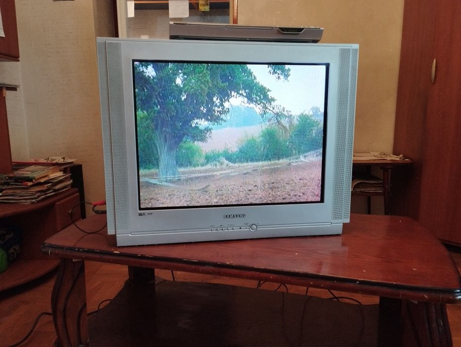 Телевизор Samsung 29" ,заедно с масата