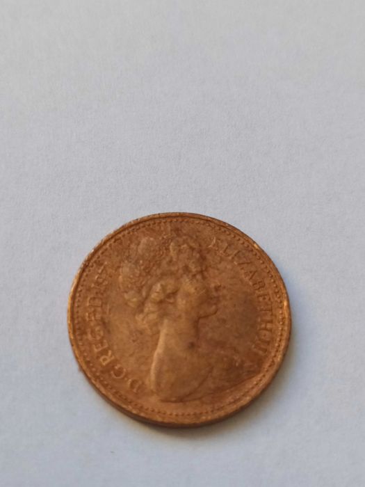 1971 new pence coin