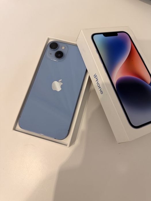 iPhone 14 128gb голубого цвета