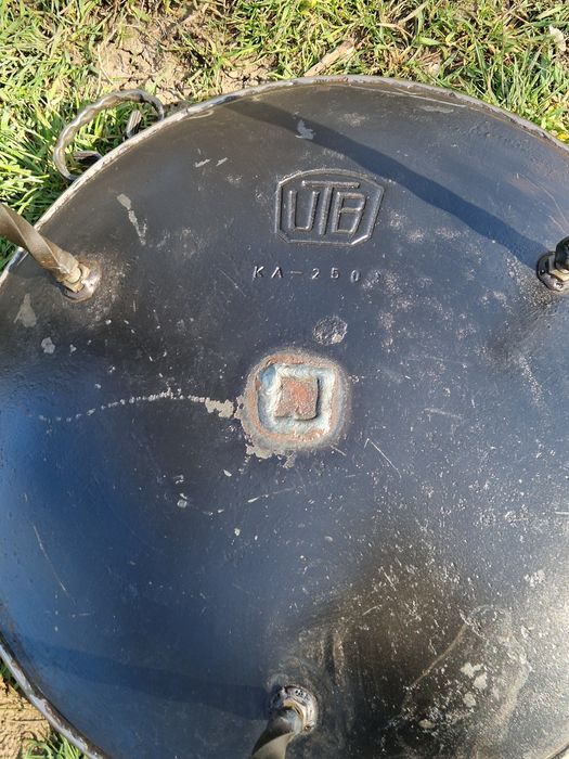 Gratar disc taler tractor pentru gatit in aer liber