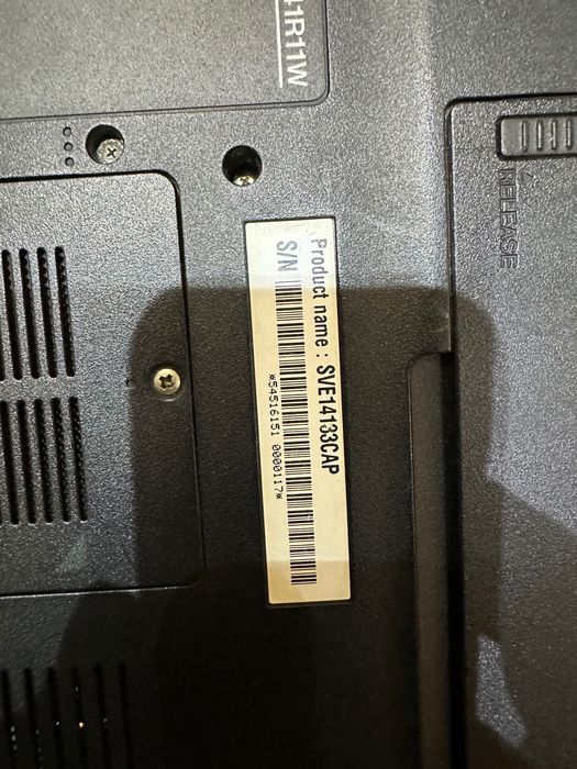 Sony notebook на запчасти