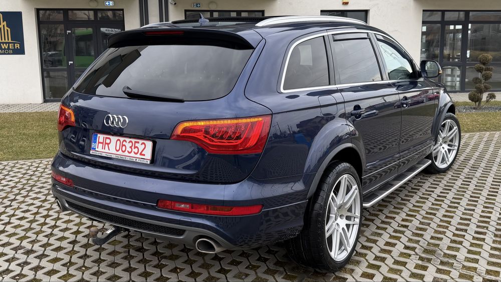 Audi Q7 2013 E5 Facelift 4.2 D 340 CP Quattro 3X S-Line 7 Loc Panorami
