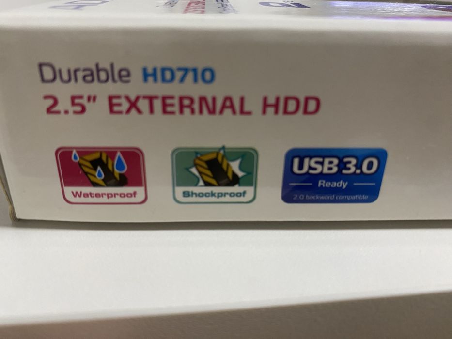 HDD extern ADATA Durable HD710 2TB 2.5” USB3.2