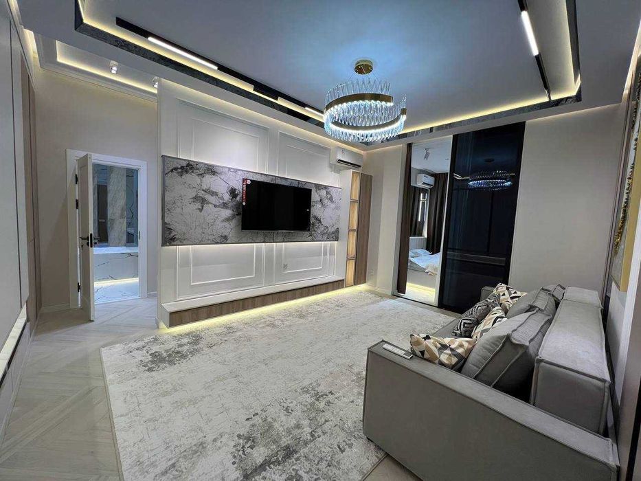 Просторная семейная квартира, Barocco, 85 м², два санузла `