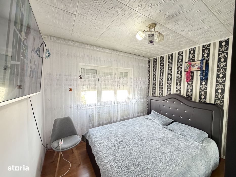 Apartament 2 camere Mioveni, Mobilat utilat, A-uri, Et.4