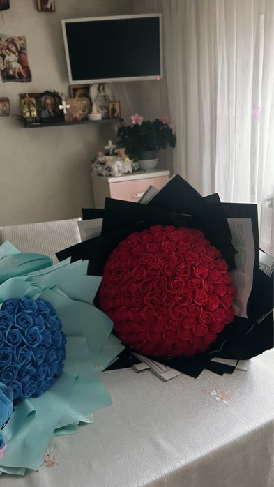 buchete trandafiri de sapun realizabile pe comanda