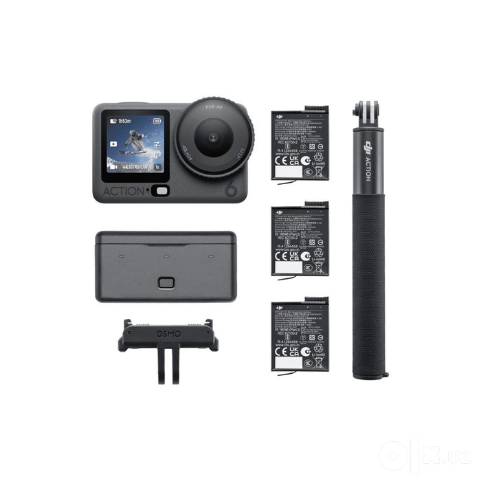 DJI osmo action 6 adventure combo. 3oy do’kondan kafolat