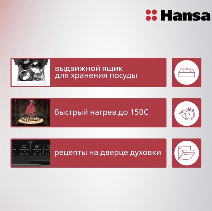 Стеклокерамическая плита Hansa