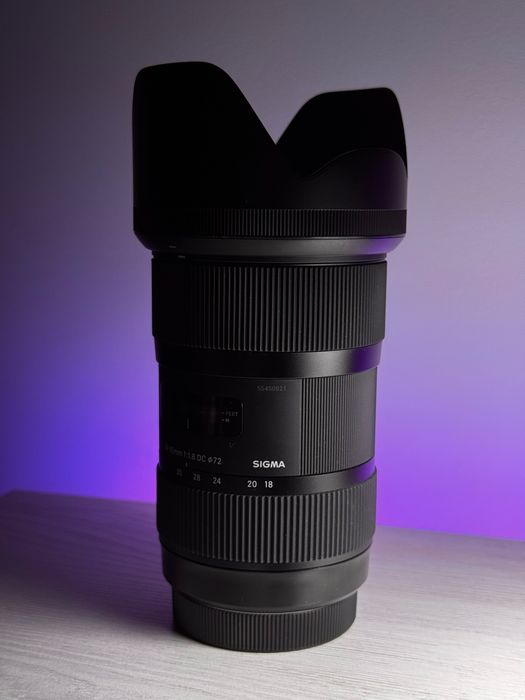SIGMA 18-35mm F1.8 for Canon EF