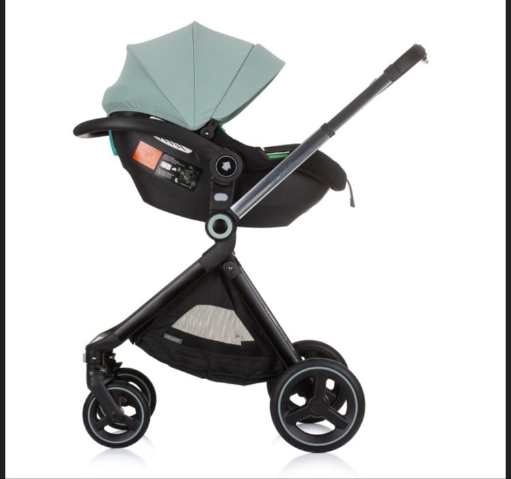 Детска количка до22 кг"Елит" пастелно зелено Chipolino