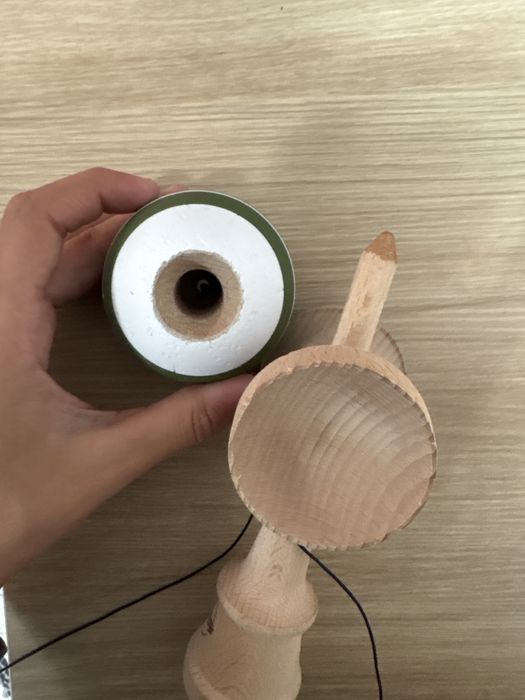 Kendama sweet broken shape