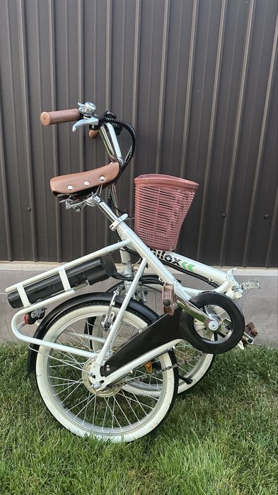 Bicicleta asistat electric Nilox 250W,  PLIABILA roti 20