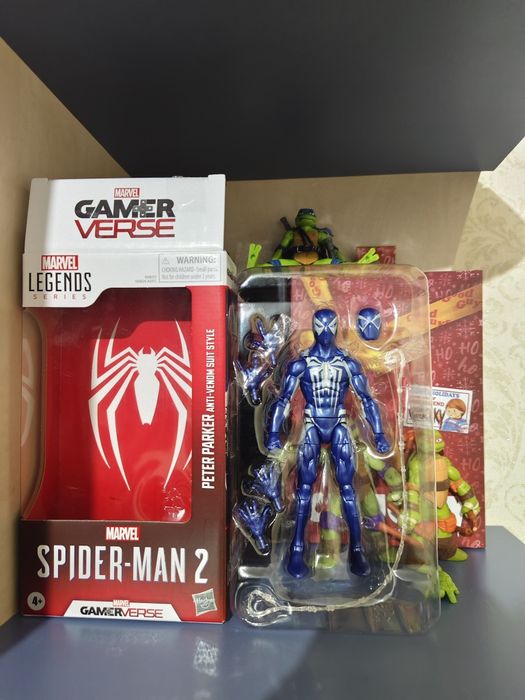 Anti venom spider man action figure