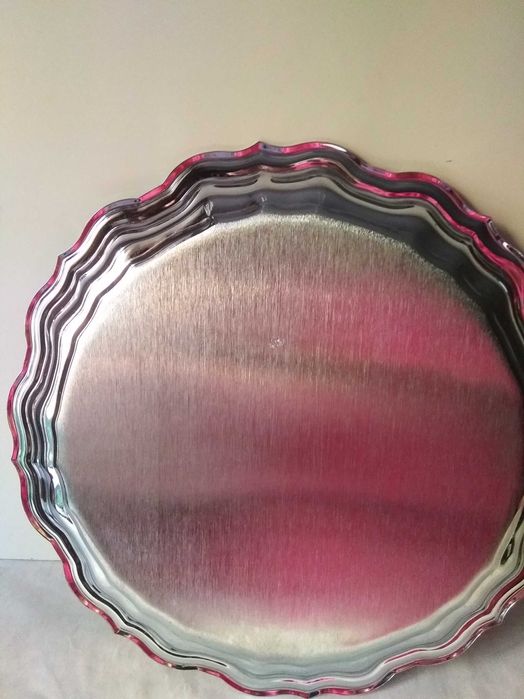 Мельхиоровый  поднос