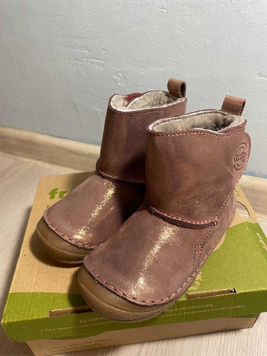 Детски боси зимни ботуши Froddo с вълна, р-р 24