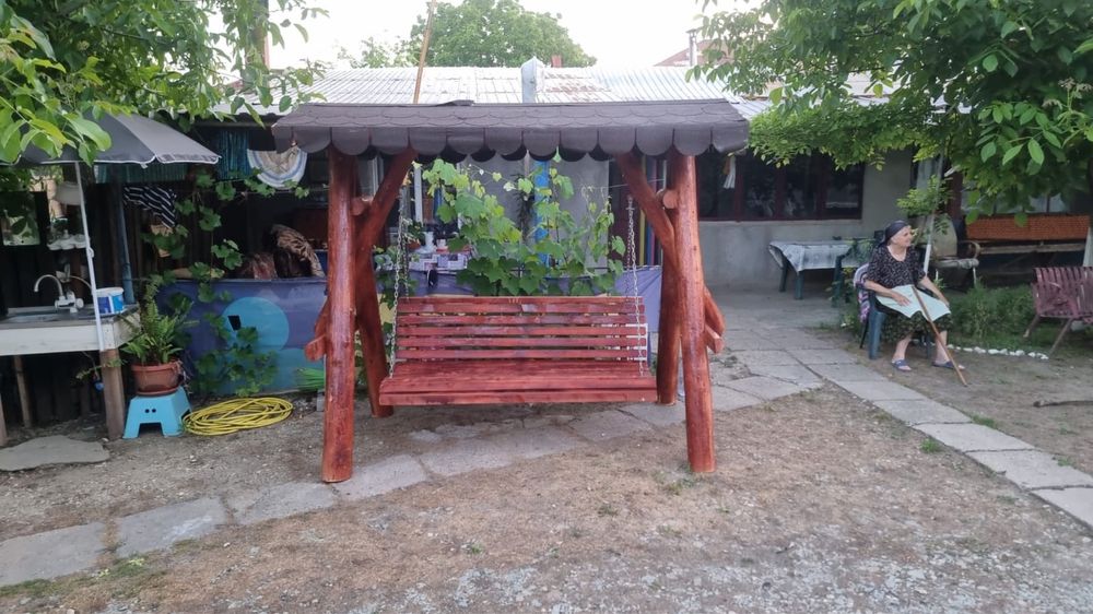 Leagan din bile rotunde / balansoar