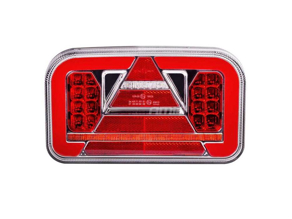 LED стоп за ремарке 12–24V – комбиниран с динамичен мигач