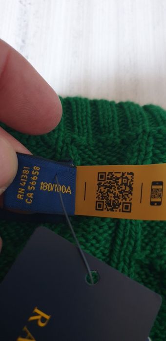 POLO Ralph Lauren Cable Cotton / Knit / L НОВО! ОРИГИНАЛ Мъжки Пуловер