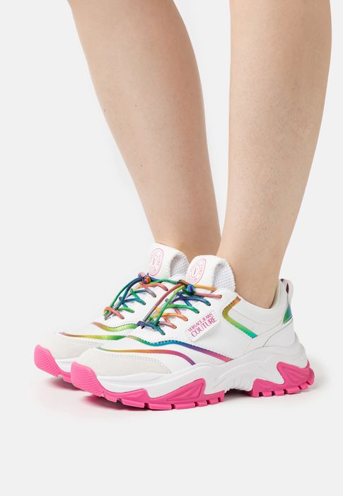 VERSACE jeans couture бели сникърси маратонки