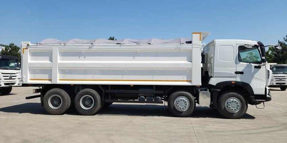 Автосамосвал Howo-T7S 8x4 - 32 т / 24 куб.м в наличии