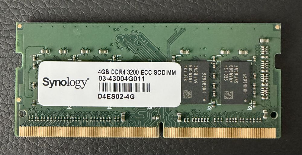 Memorie RAM Synology 4GB DDR4 3200 ECC SODIMM