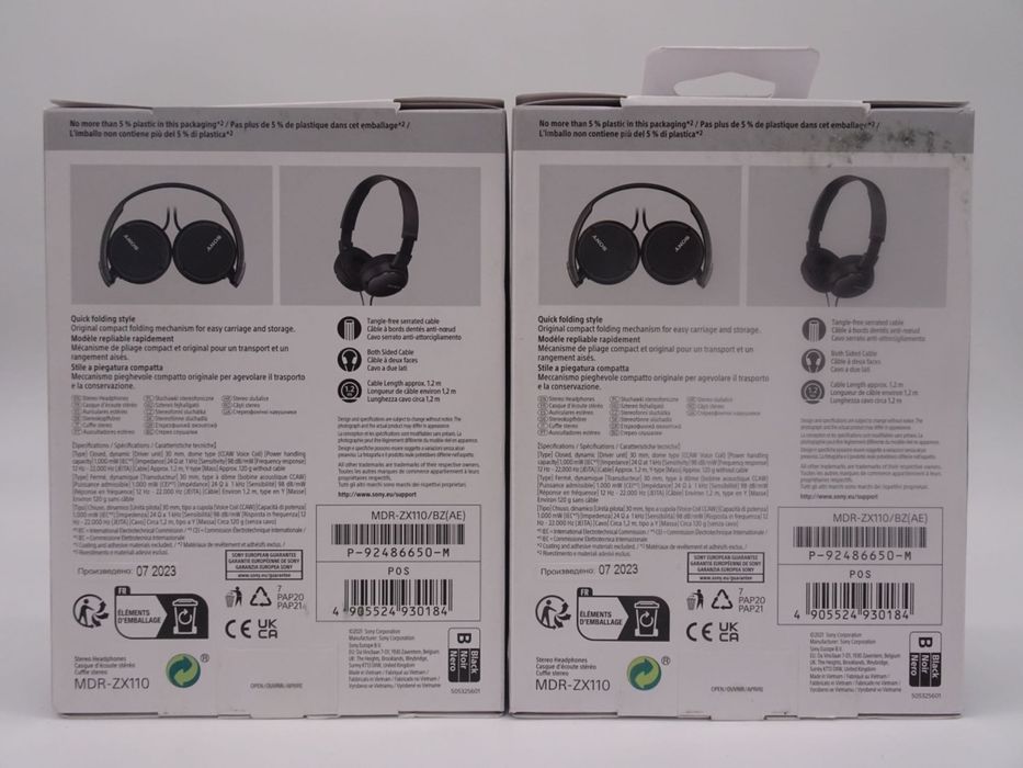 Căști Sony MDR-ZX110 Hard