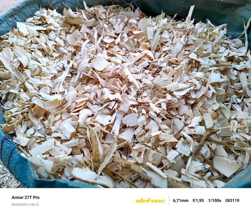 ЧЕРНИЧЕВ МУЛЧ - Натурален / Дървесен чипс /  Мулч Черница