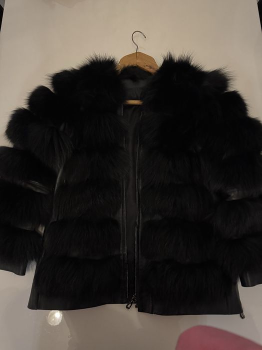 Палто естествена кожа