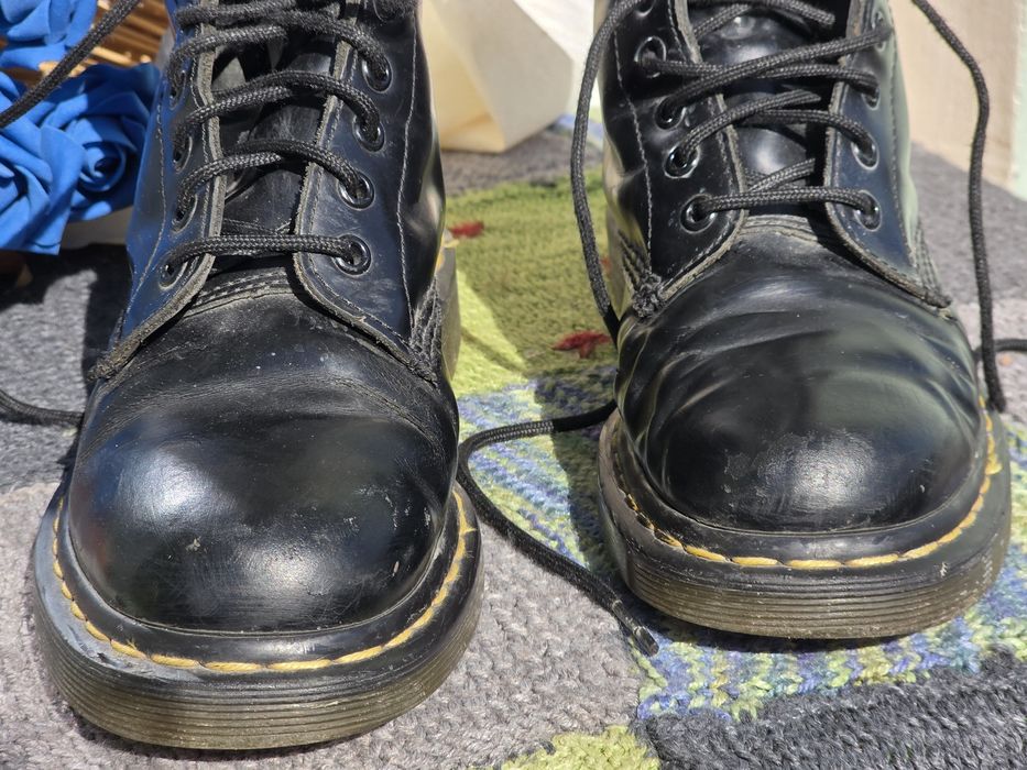 Dr Martens боти естествена кожа N39