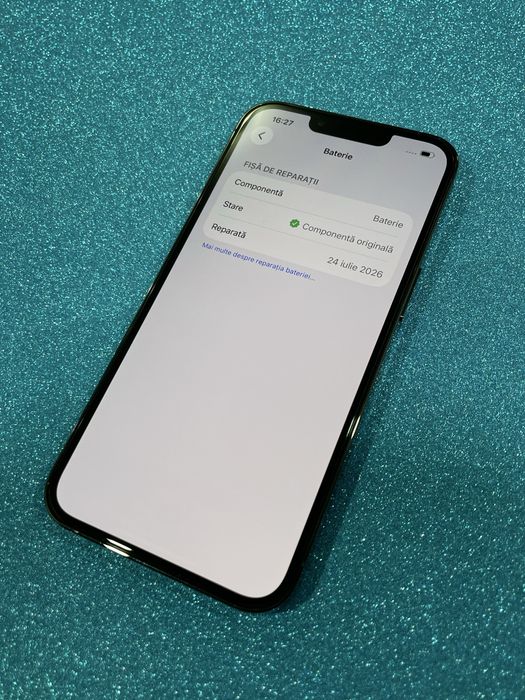  iPhone 13 Pro Green / Baterie 100% / 256 GB  CA NOU !!!