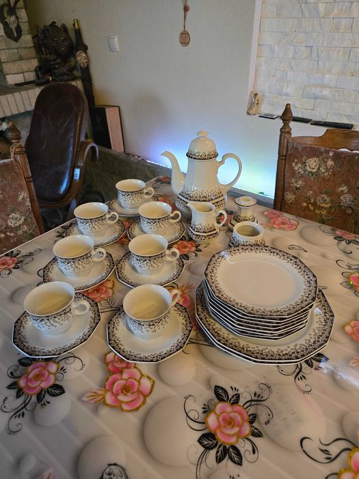 Античен порцеланов сервиз за кафе "WINTERLING FLORIDA"