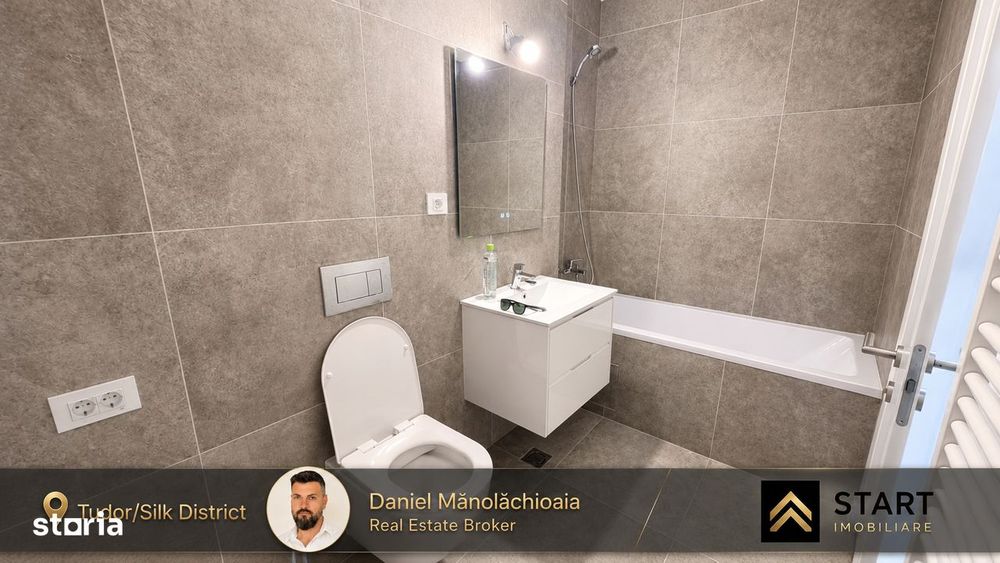 Apartament 3 camere | Silk District | 64 mp Etaj 8 | Parcare acoperită