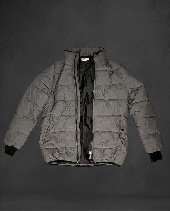 Мъжко ватирано яке с яка H&M Размер  S (170/88)